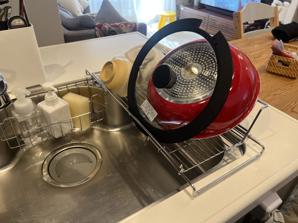 【買ってよかった】SAKuRAKuの水切りラックを1ヶ月使った正直レビュー