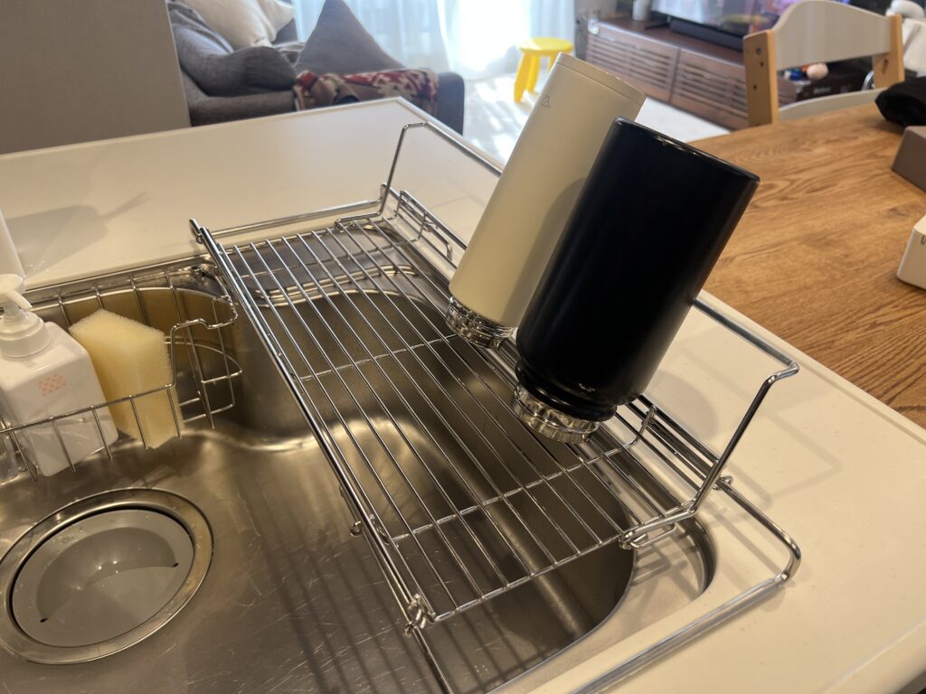 【買ってよかった】SAKuRAKuの水切りラックを1ヶ月使った正直レビュー